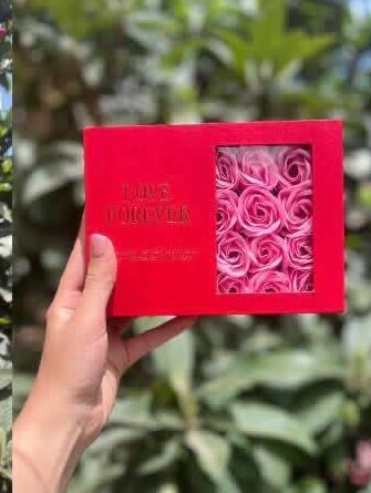 رزباکس مروارید عشق رنگ قرمز